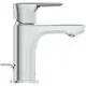 Chromfarbener Wasserhahn von Ideal Standard mit seitlichem Hebel und Wasserabgabe, gefertigt für moderne Badezimmeranlagen.